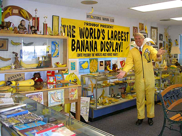 Необычные музеи мира: музей банана