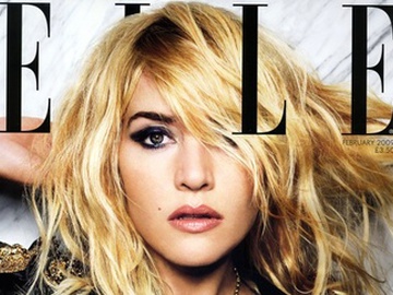 Британская аткриса Кейт Уинслет (Kate Winslet) украсила собой обложки февральских номеров журналов ELLE и Instyle. 