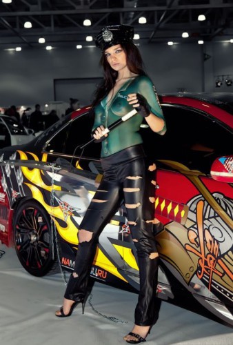 Красотки московского авто шоу