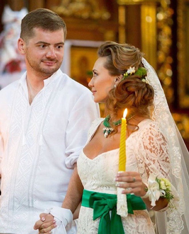 Анна Саливанчук с мужем Александром