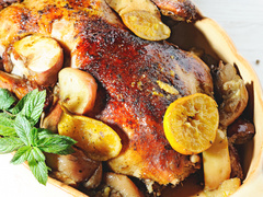 гусь фаршированный