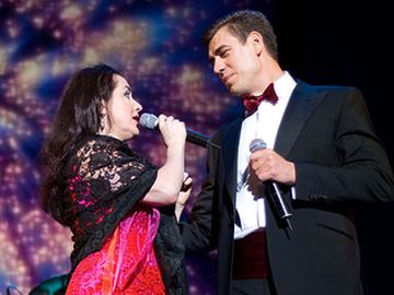 Тамара Гварцители и Дмитрий Дюжев