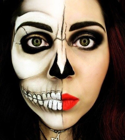 ТОП самых лучших макияжей на Хэллоуин