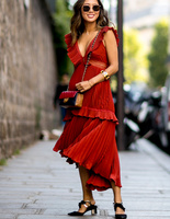 Як носити червоний: street-style приклади