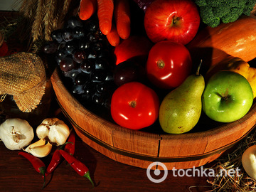 Как сделать поделку из фруктов и овощей своими руками?