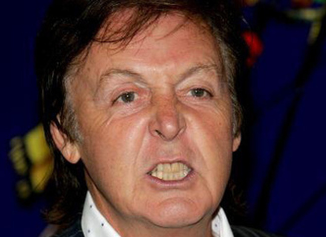 Прилет Пола Маккартни