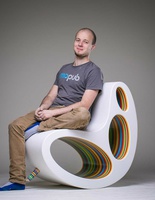 Арт-кресло с тремя функциями