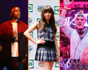 Карли Рэй Джепсен, Фрэнк Оушен, Avicii