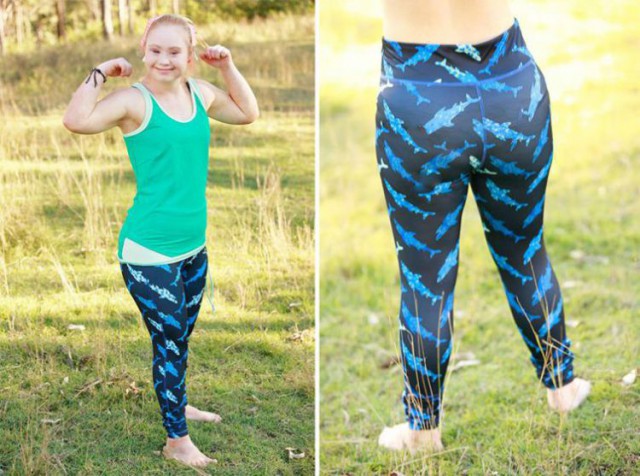 Девушка с синдромом Дауна стала моделью