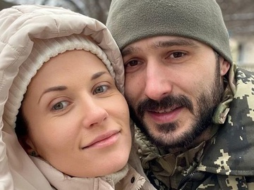 Наталка Денисенко показала переписку із чоловіком, який служить у ЗСУ