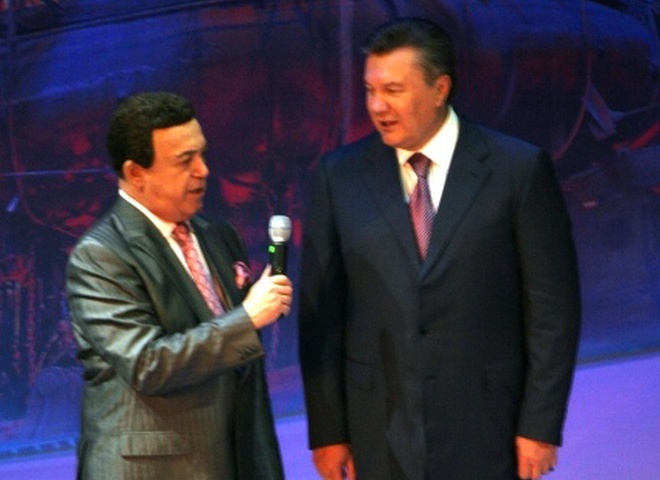 Кобзон и Янукович