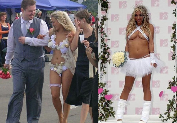 Самые жуткие свадебные платья