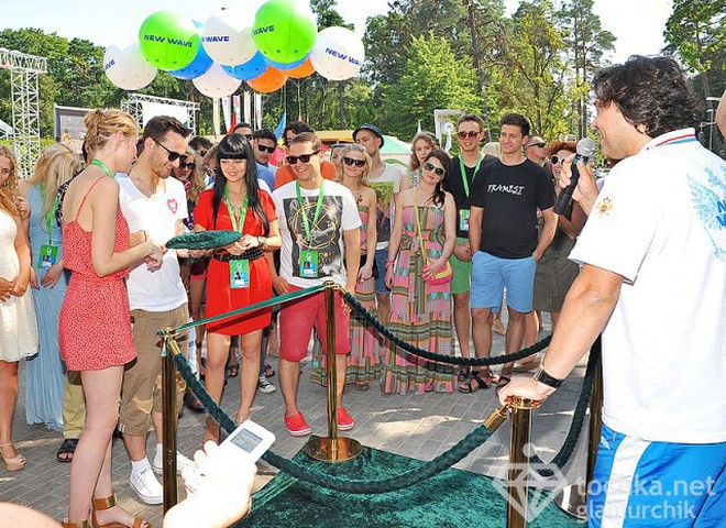 Участники Новой волны открыли свою звезду на аллее