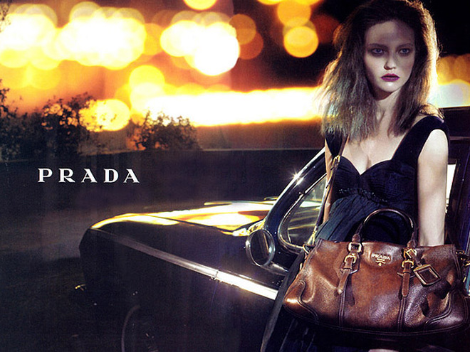 Саша Пивоварова в Prada