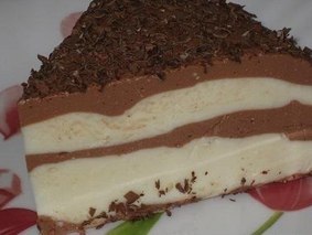 Лёгкий шоколадно-творожный десерт