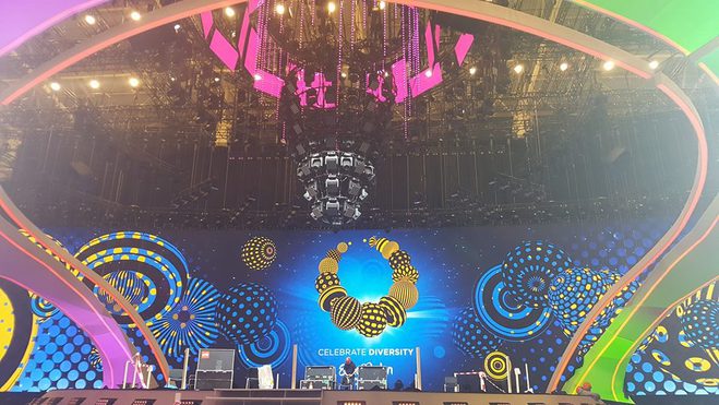 сцена конкурса Евровидение 2017