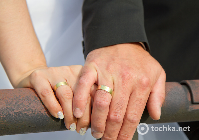 свадьба, кольца, пара, брак