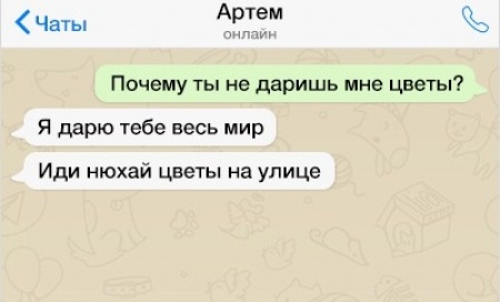 Смешные переписки с девушками