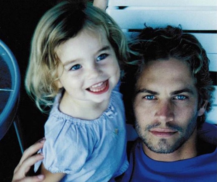 Пол Уокер з донькою