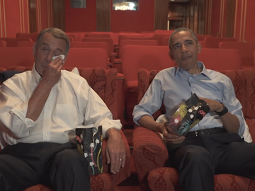 Барак Обама снялся в комедийном ролике о своем выходе на пенсию (видео)