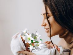 Юлія Леус з донькою