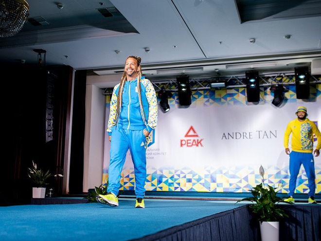 Андре Тан представил олимпийскую форму для украинской сборной на Игры ХХХІ Олимпиады 2016