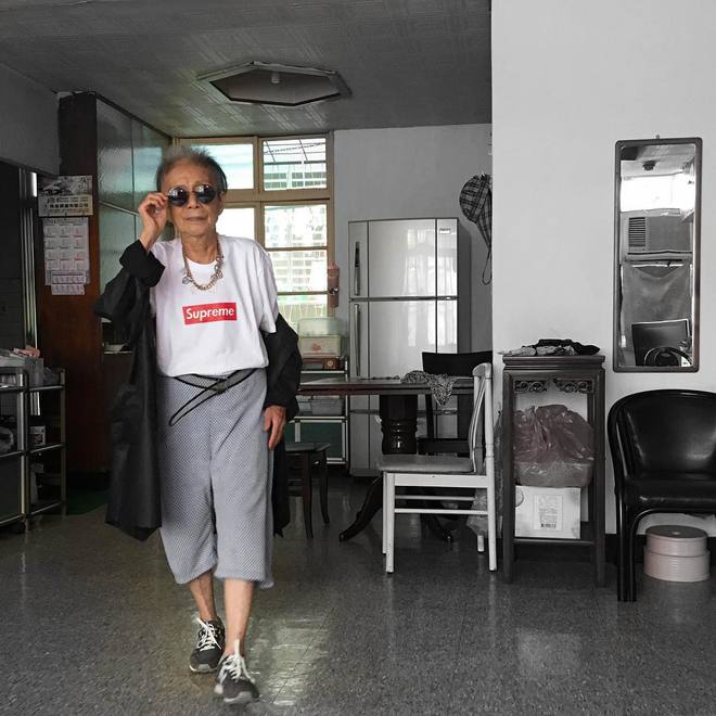 Стильная 88-летняя бабушка Moon lin стала новой звездой  инстаграма