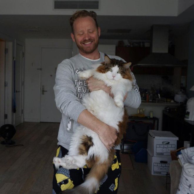 Самсон - самый толстый котик в мире