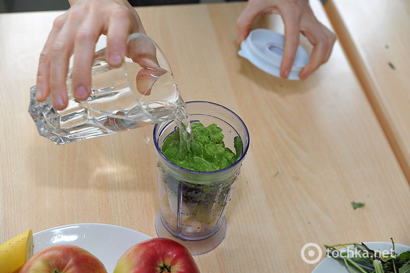 Майстер-клас: Зелені коктейлі