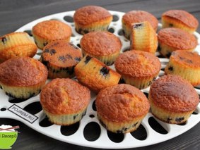 Кексы с черникой Кексы с черникой