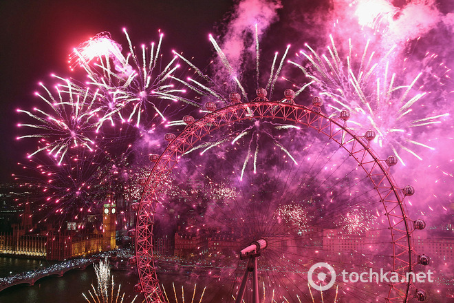 Новогодние фейерверки 2014