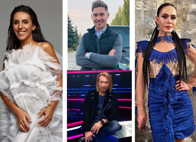 Джамала, Юлия Санина, Владимир Остапчук, Олег Винник