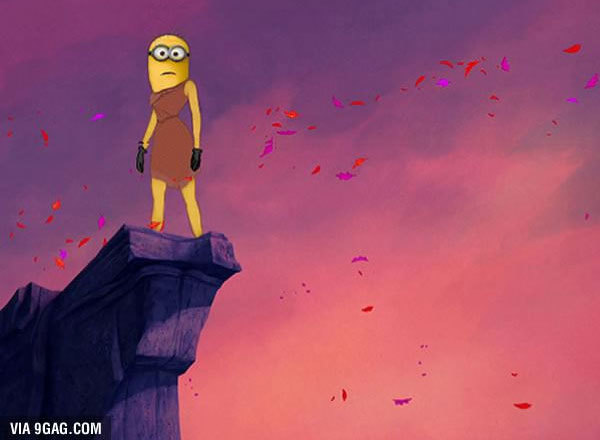 Если бы миньоны были диснеевскими принцессами