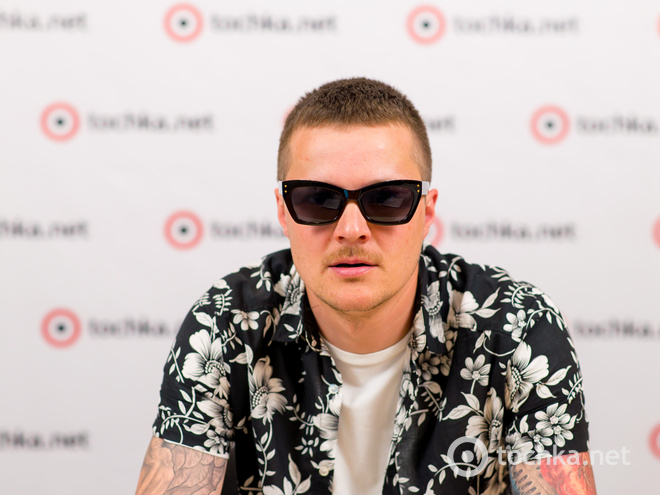 Фронтмен группы O.Torvald Женя Галич