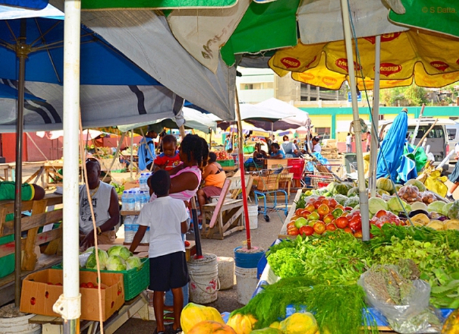 Топ 5 уличных рынков: Рынок «Castries Market» - Сент-Люсия