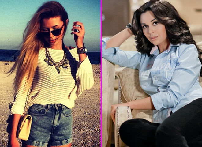 Анастасія Заворотнюк і старша дочка