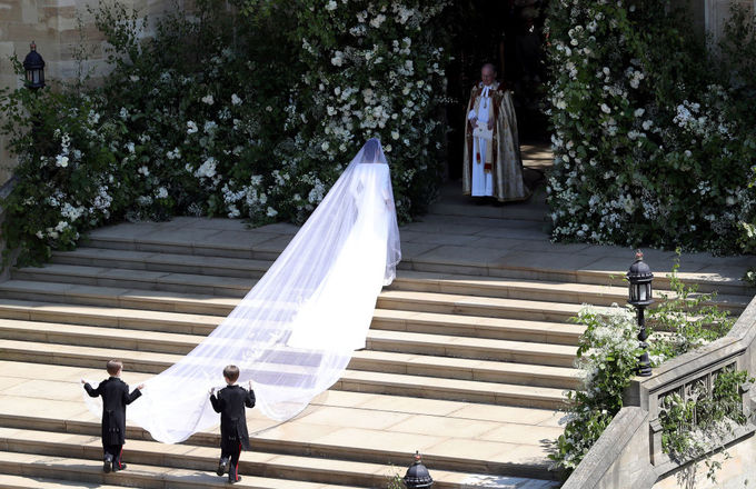 Меган Маркл весільна сукня