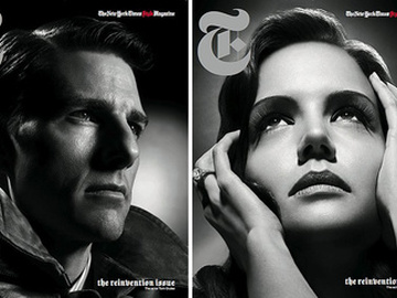 Гламурные Том Круз и Кэти Холмс в журнале T (The New York Times Style Magazine) 