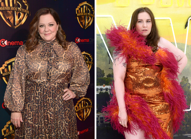 Мелисса Маккарти и Лена Данэм