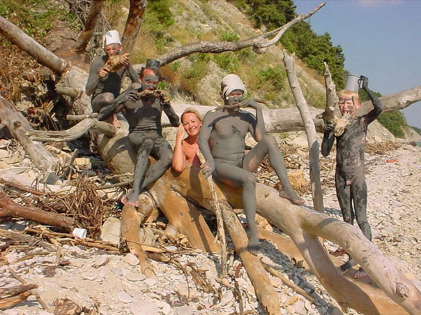 Русский народ на природе