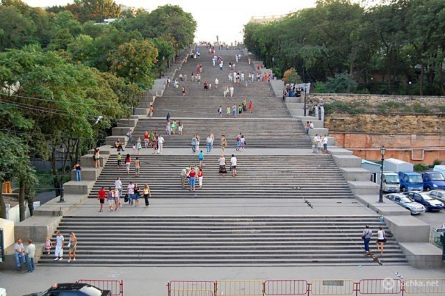 Достопримечательности Одессы: Потемкинская лестница