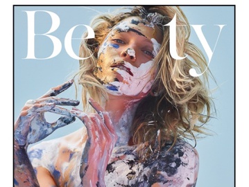 Чешская модель Хана Жирикова в арт-съемке украинского Vogue