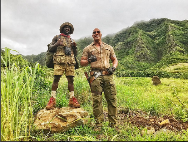 Джуманджи 2: новости со съемок