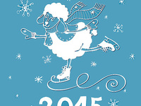 Новый год овцы 2015