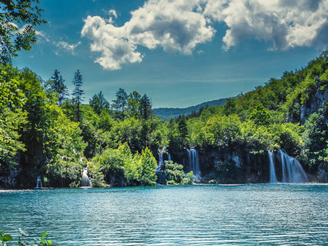 Плітвіцькі озера, Хорватія.