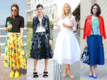 Міді-спідниця: 17 яскравих образів від fashion-блогерів