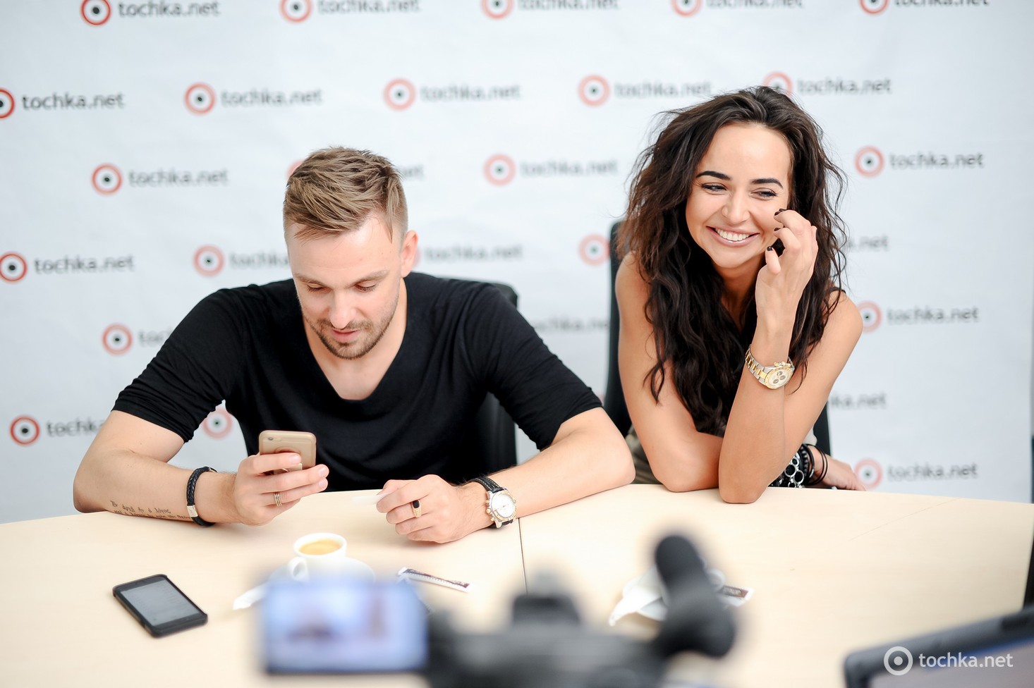 Маша Фокина и Артем Иванов в гостях у tochka.net 