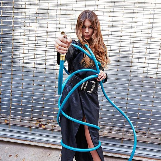 Кайя Гербер для Chrome Hearts