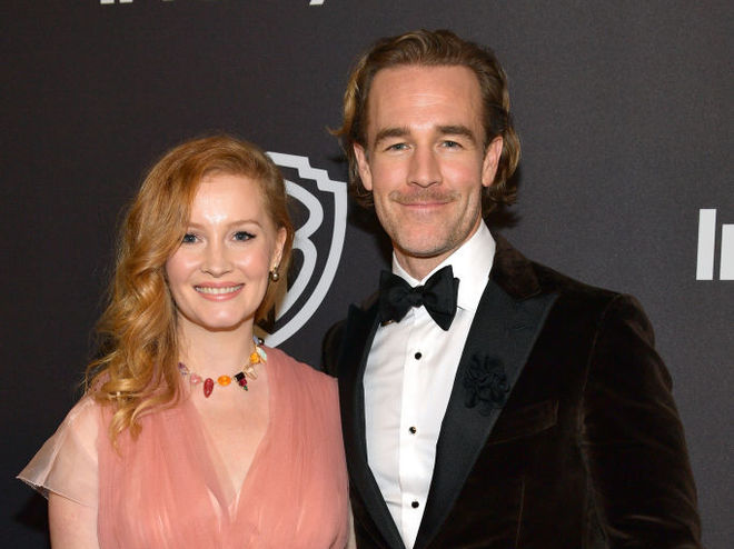 Джеймс Ван Дер Бік з родиною