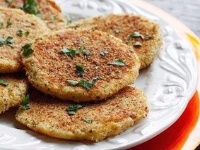 Картофельные блинчики из пюре